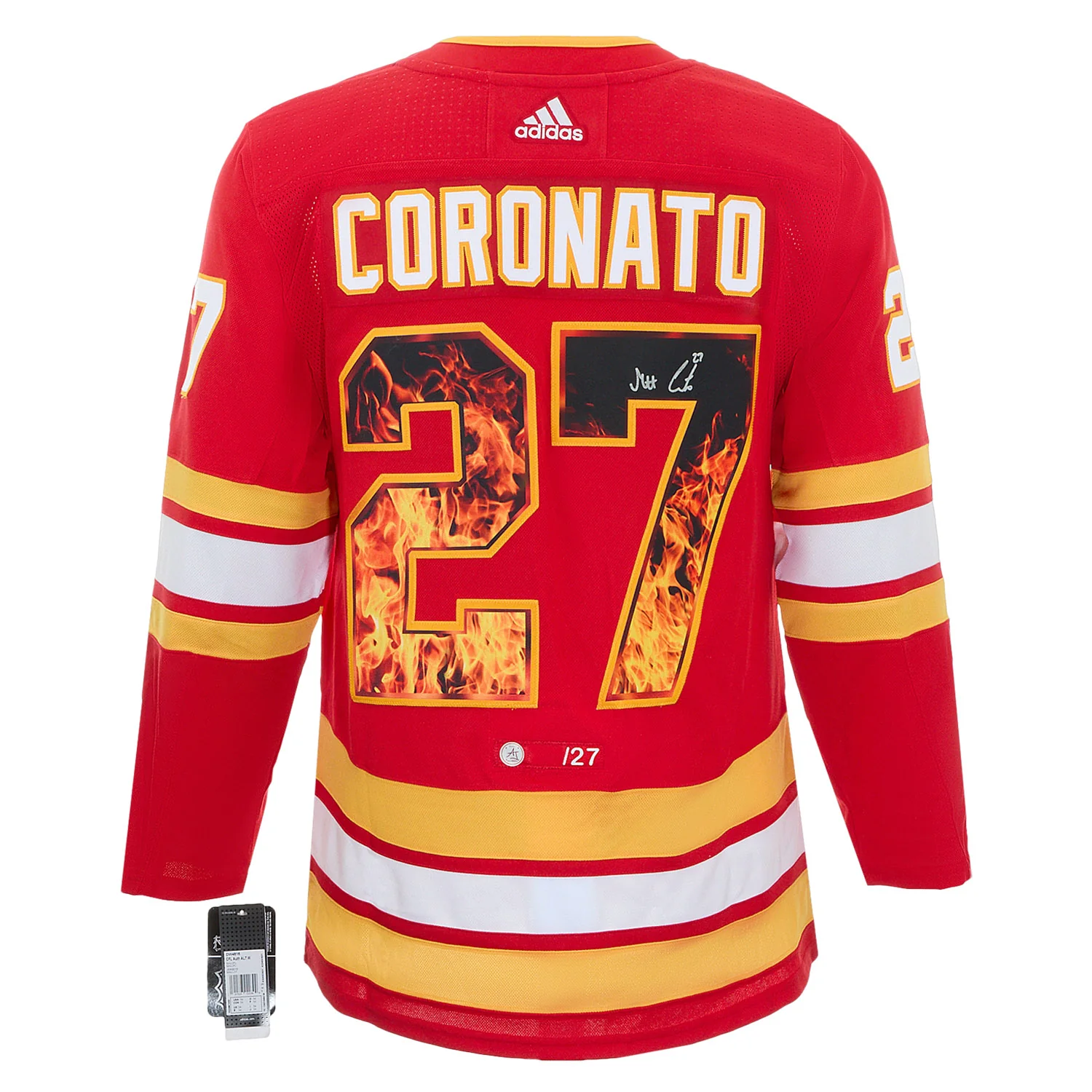 Matt Coronato Jersey graphic-art-adidas-27, Calgary Flames, supplier stock photo