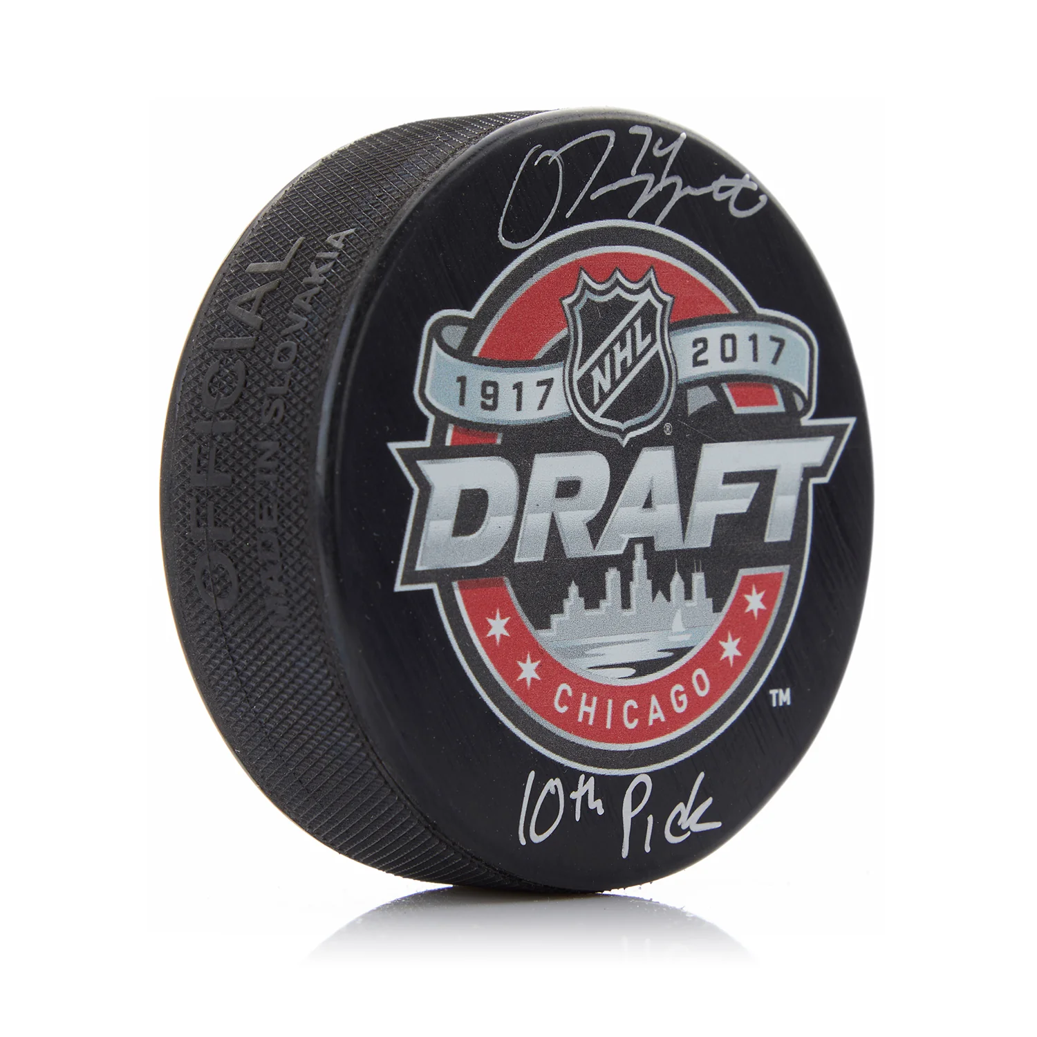 Owen Tippett Puck 2017-nhl-entry-draft-10th-pick, supplier stock photo