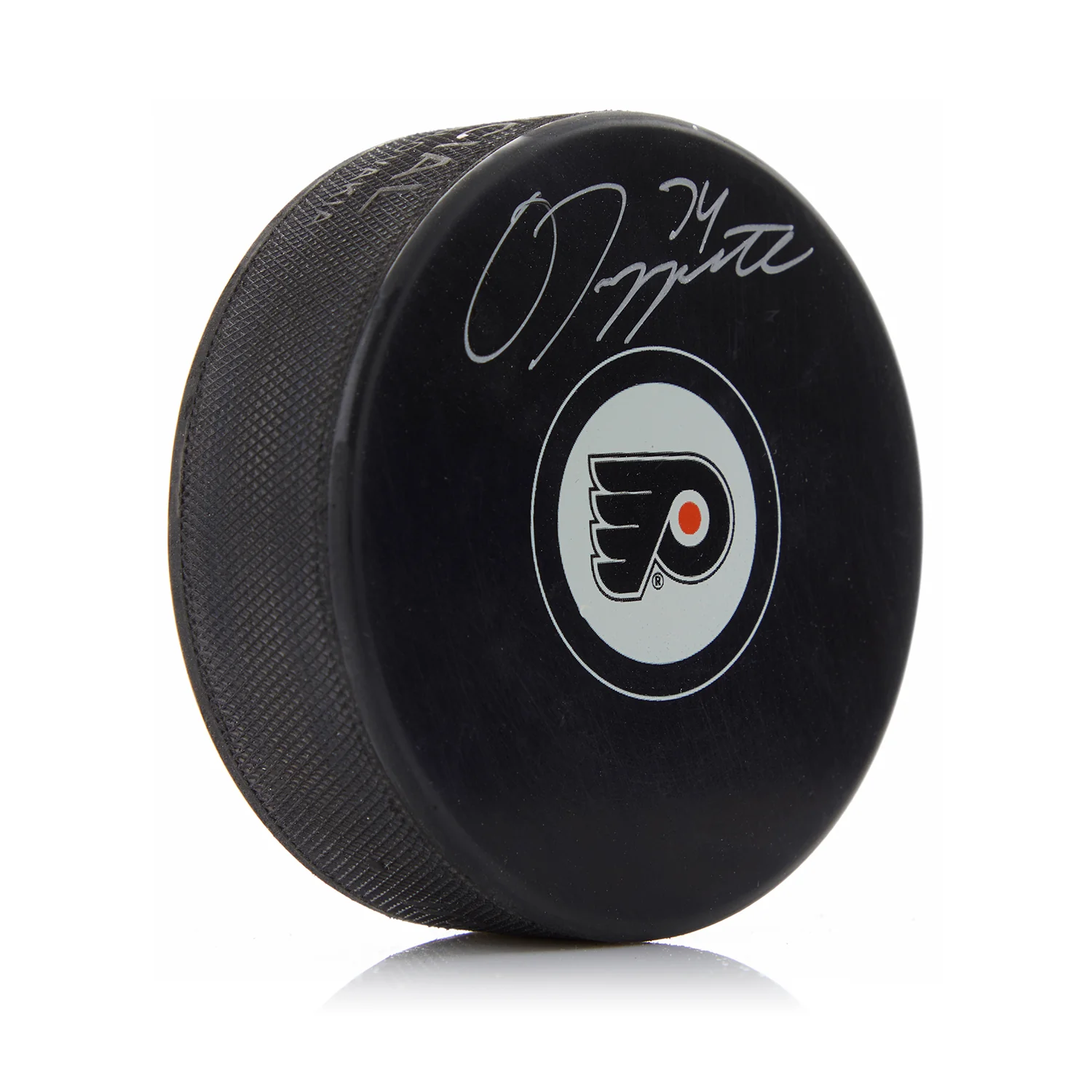 Owen Tippett Puck hockey, Philadelphia Flyers, supplier stock photo
